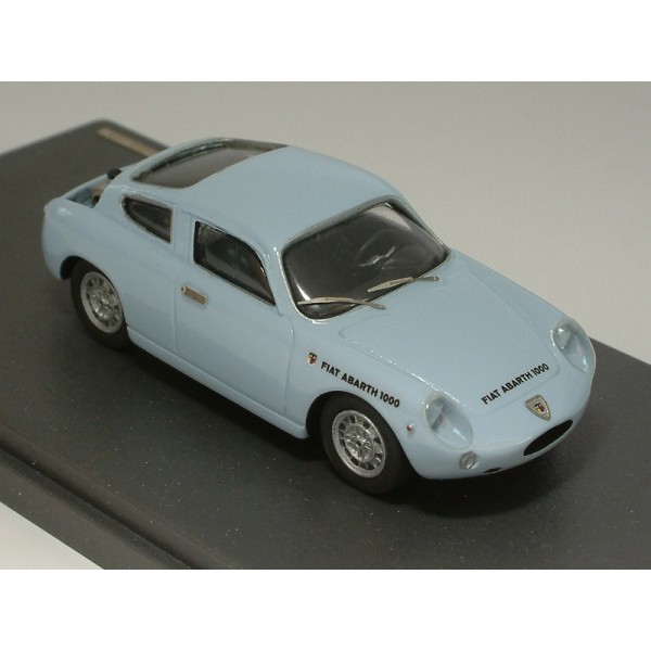 Fiat Abarth 1000 bialbero 1961 stradale celeste con motore - Standard Built 1:43 